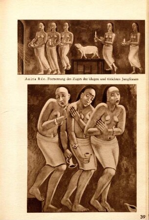 Anita Rée. Fortsetzung des Zuges der klugen und törichten Jungfrauen