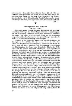 Arbeitsschulidee und Lehrplan
