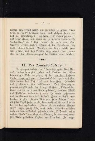 VI. Der Löwenbräukeller.