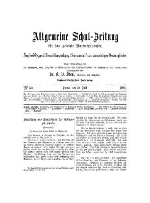 Darstellung und Beurtheilung der Pädagogik Kant's : (Fortsetzung)