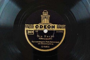 Die Nacht / Musik: A. Rubinstein