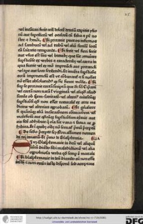[Capitulum] 27. De secundo precepto scilicet Non assumes nomen dei tui invanum, et primo de blasphemia.
