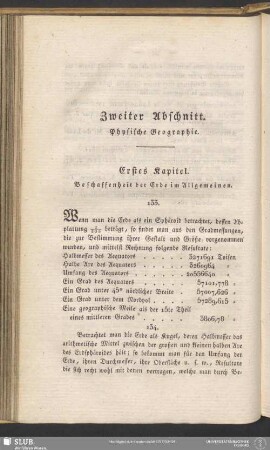 Zweiter Abschnitt. Physische Geographie