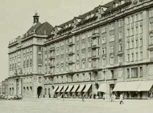 Haus Altmarkt : Dresden-Altstadt, Haus Altmarkt und Wohn- und Geschäftshäuser