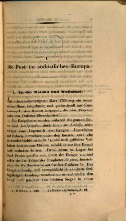 Geschichte der neueren Heilkunde. 1. Die Volkskrankheiten von 1770