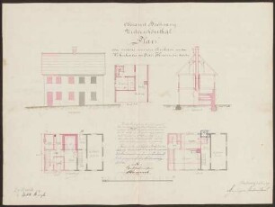 Kienzle, Jakob, Bäcker Wohnhausanbau, Einbau von Backofen und Laden