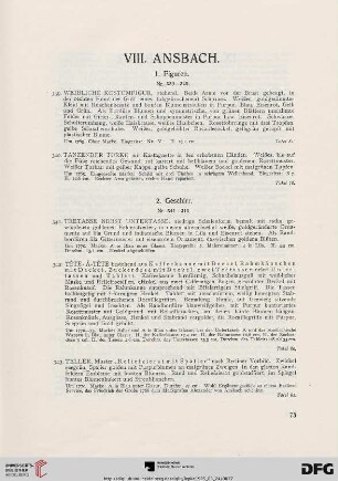 VIII. Ansbach (Nr. 339-343)
