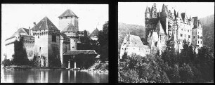 Chillon - Veytaux (Schweiz), Schloss Chillon; Vgl. Burg Eltz