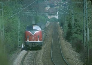 Gäubahn Stuttgart Nord Lok 221 124 DC 481 S-ZH