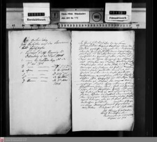 Besitznahme des Fürstentums Diez und des nassau-oranischen Teils der Gemeinschaft Nassau durch das Herzogtum Nassau