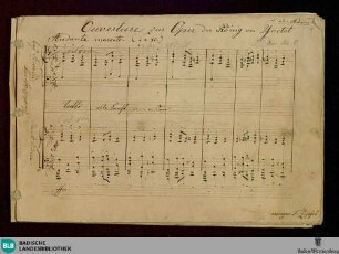 Le Roi d'Yvetot. Excerpts. Arr - Don Mus.Ms. 5