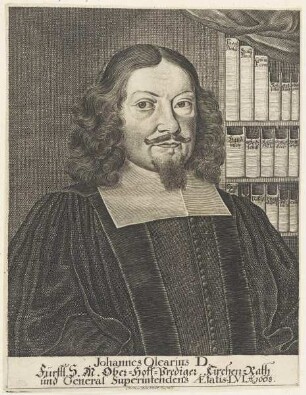 Bildnis des Johannes Olearius