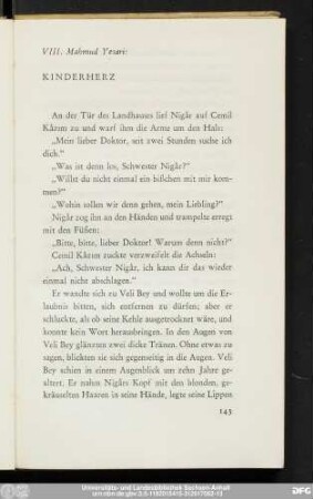 Mahmud Yesari: Kinderherz