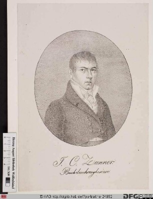 Bildnis J. C. Zunner