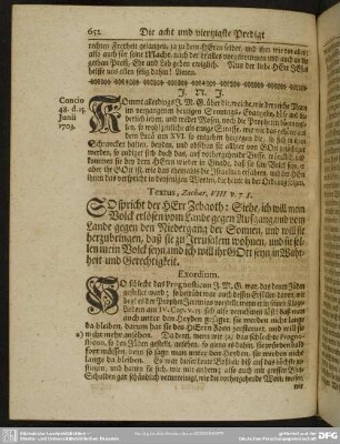 Die acht und viertzigste Predigt aus Zach. VIII. v. 7. 8.