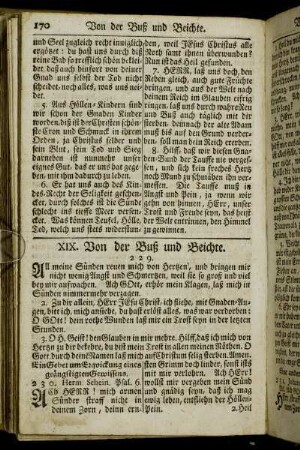 XIX. Von der Buß und Beichte.