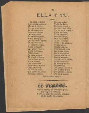 El verano.
