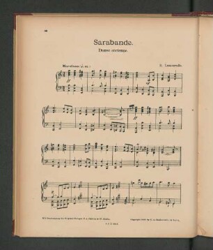 Sarabande.