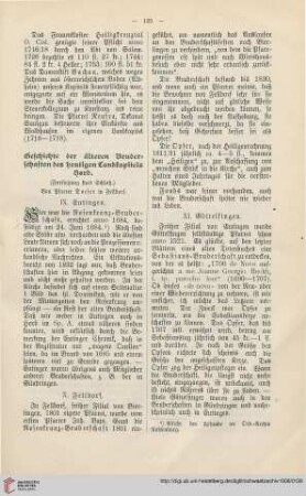 26: Geschichte der älteren Bruderschaften des heutigen Landkapitels Horb, [2]