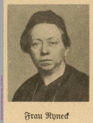 Porträt von Elfriede Ryneck