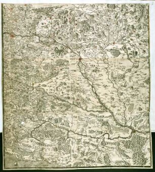 WHK 6 Ungarisch-Türkischer Krieg von 1683-1699 bis zum Frieden von Carlow: Karte von Ungarn, um 1700