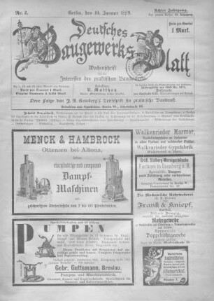 49. Jahrgang. Nr. 2.