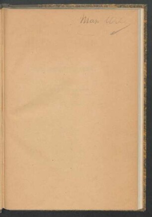 Unterschrift von Max Uhle