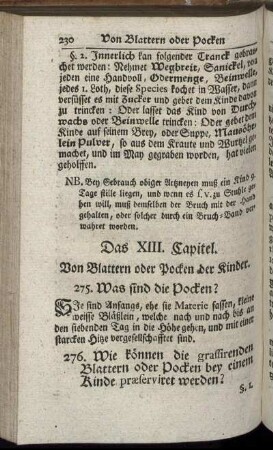 Das XIII. Capitel. - Das XIV. Capitel.