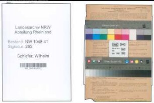 Entnazifizierung Wilhelm Schiefer , geb. 26.11.1902 (Polizist)