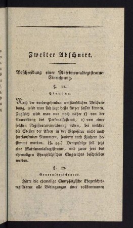 165-172, Zweiter Abschnitt