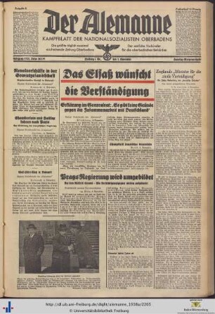 05.11.1938 (Samstag-Morgenausgabe)