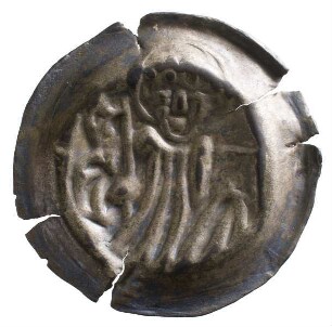 Münze, Matthiaspfennig, 15.Jh.