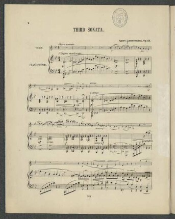 Third Sonata.