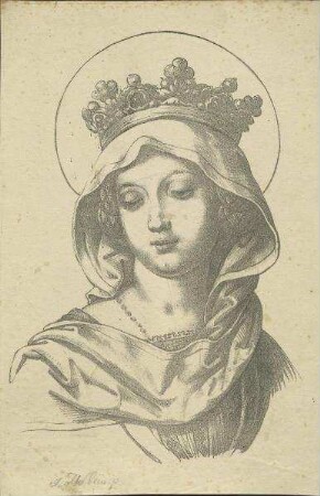 Maria (nach Holbein)