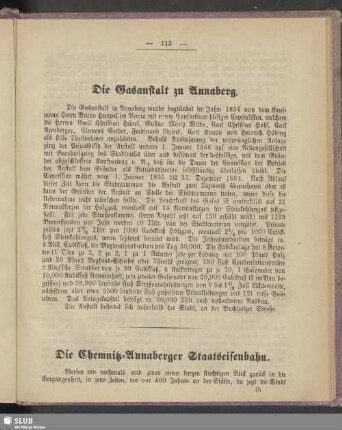 Die Chemnitz-Annaberger Staatseisenbahn