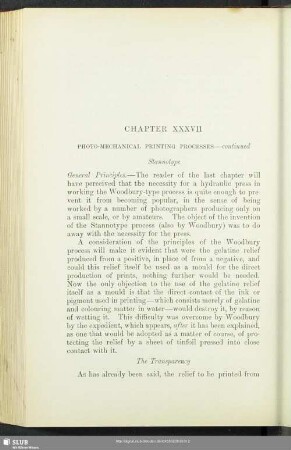 Chapter XXXVII Photo-Mechanical Printing Processes – continued