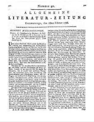 LaCépède, B. G. E. de LaVille sur Illon de: Poëtique De La Musique. T. 1-2. Paris: Monsieur [1785]