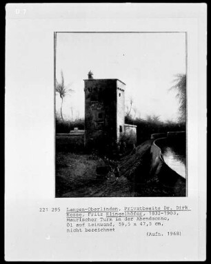 Maurischer Turm in der Abendsonne