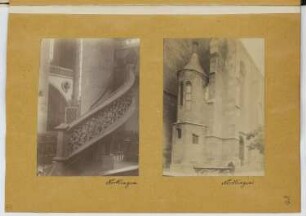 Stadtpfarrkirche Sankt Georg, Nördlingen: Ansicht (aus: Skizzen- und Fotoalbum 24)