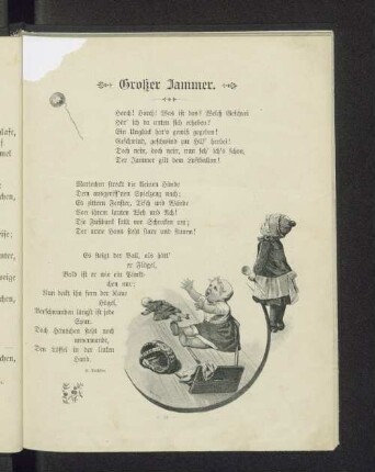Großer Jammer.