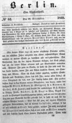 No. 52, 26. December 1835