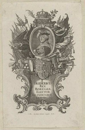 Bildnis des Fridericus II.