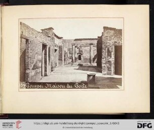 137. Pompei. Maison du Poéte