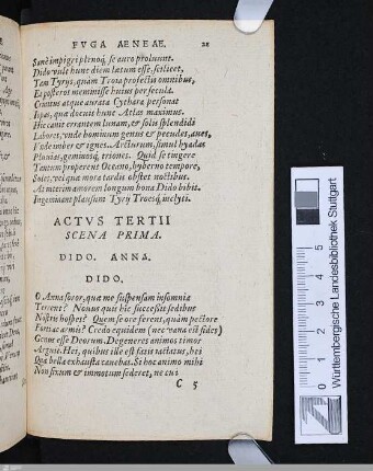 Actus tertius