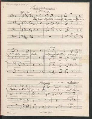 Liebesschmerzen; V (4); A-Dur