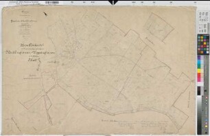 Merklinghausen (Erwitte), Zusammenlegung Merklinghausen-Wiggeringhausen, Bl. 2 Brouillonkarte I Flur 4