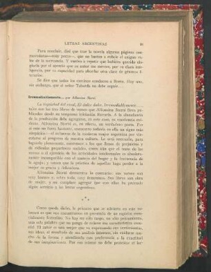 Irremediablemente..., por Alfonsina Storni