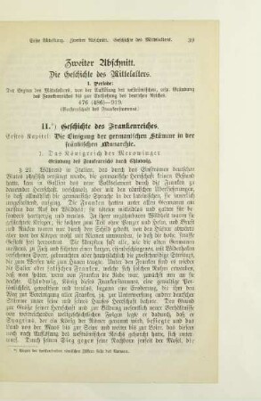 II. Geschichte des Frankenreiches