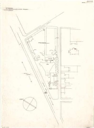Gsaenger, Gustav; Nürnberg (Bayern); Reformations- Gedächtnis- Kirche - Lageplan