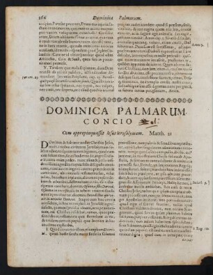 Dominica Palmarum
